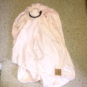 Linen Pink Poppet Ring Sling